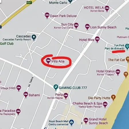 Hotel de apartamente Aria Sunny Beach